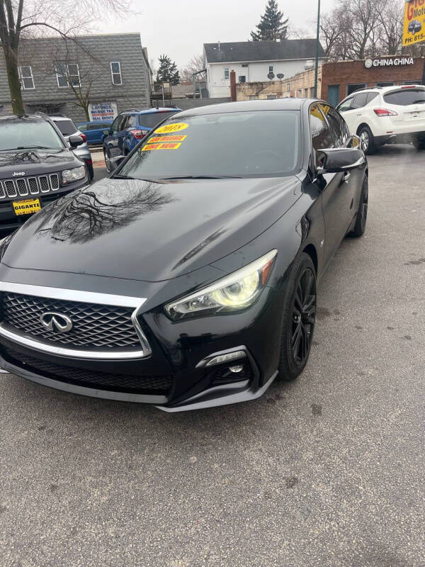 2018 Infiniti Q50 for sale at GIGANTE MOTORS INC in Joliet IL