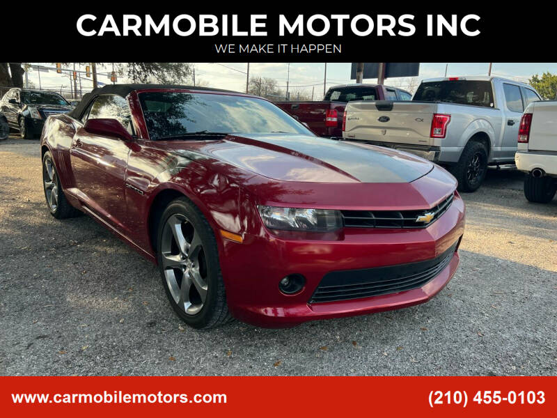 2014 Chevrolet Camaro for sale at CARMOBILE MOTORS INC in San Antonio TX