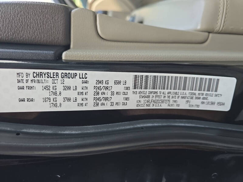 2013 Jeep Grand Cherokee Laredo