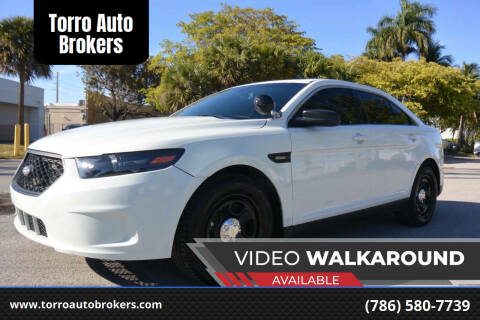 2017 Ford Taurus for sale at Torro Auto Brokers in Miami FL
