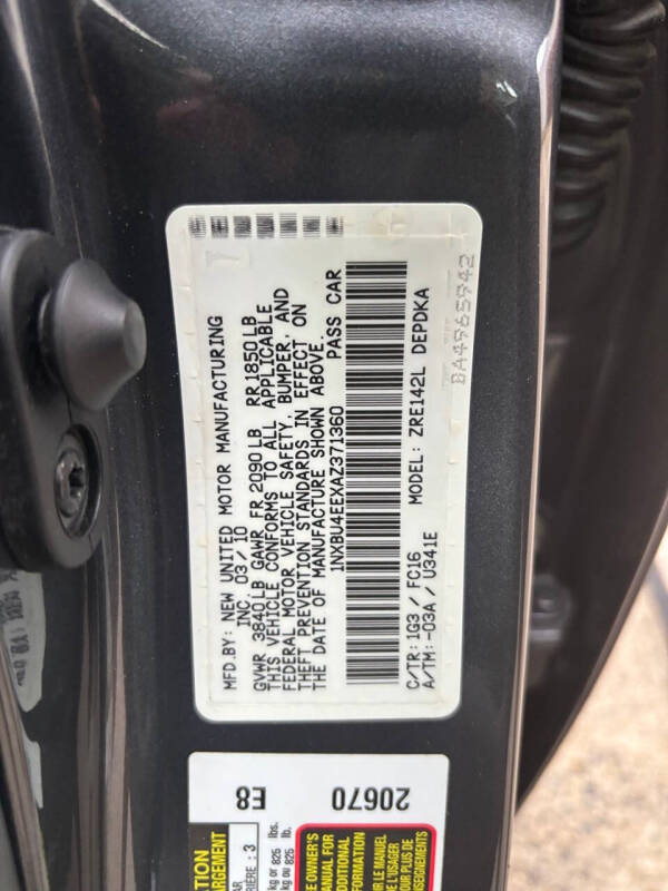 2010 Toyota Corolla LE
