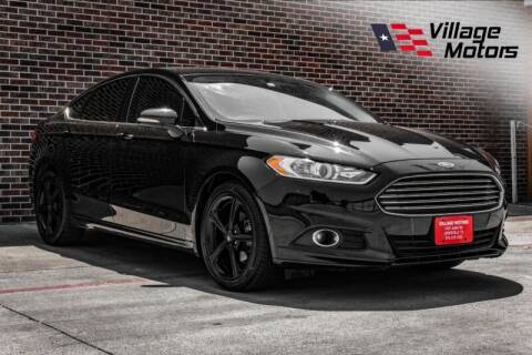 2016 Ford Fusion for sale at Village Motors in Lewisville TX