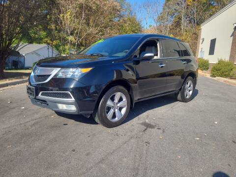 2012 Acura MDX for sale at TR MOTORS in Gastonia NC