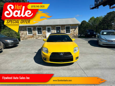 2009 Mitsubishi Eclipse Spyder for sale at Flywheel Auto Sales Inc in Woodstock GA