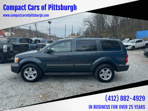 2008 Dodge Durango for sale at Compact Cars of Pittsburgh in Pittsburgh PA