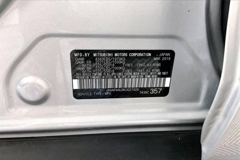 2019 Mitsubishi Outlander Sport SE