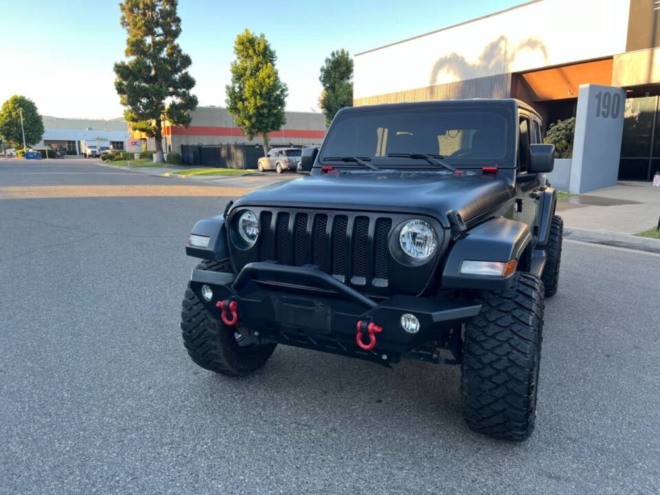 2020 Jeep Wrangler Unlimited for sale at ZRV AUTO INC in Brea, CA