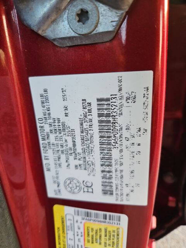 2017 Ford Fusion Titanium