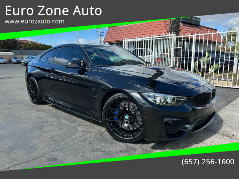 2018 BMW M4 for sale at Euro Zone Auto in Stanton CA