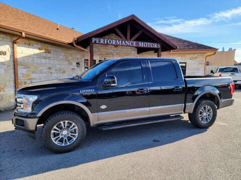 2018 Ford F-150 for sale at Performance Motors Killeen Second Chance in Killeen TX