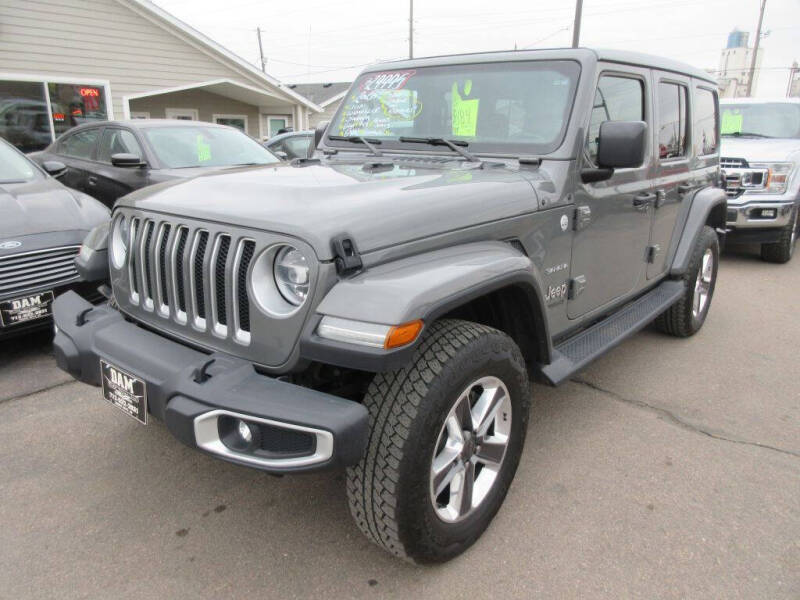 2020 Jeep Wrangler Unlimited for sale at Dam Auto Sales in Sioux City IA