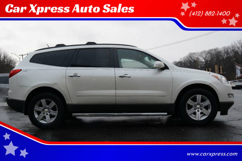 2012 Chevrolet Traverse for sale at Car Xpress Auto Sales in Pittsburgh PA