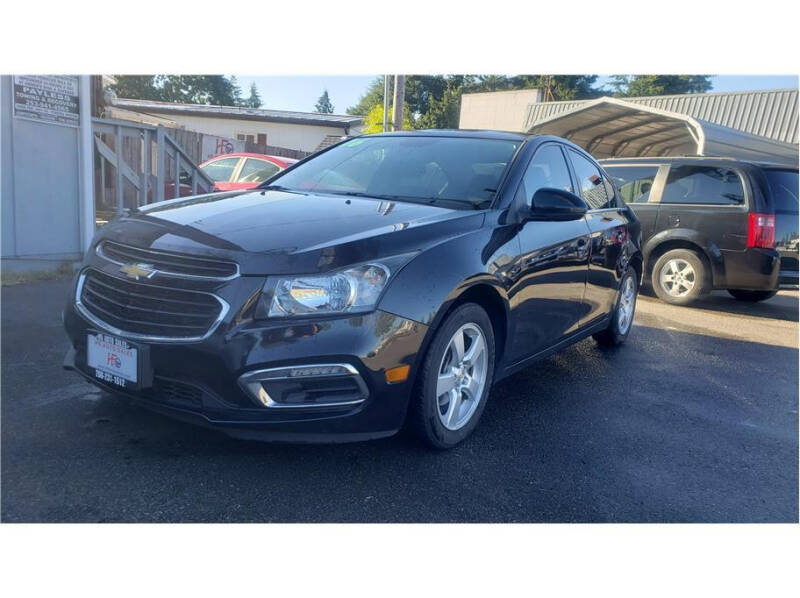 2016 Chevrolet Cruze Limited for sale at H5 AUTO SALES INC in Federal Way WA