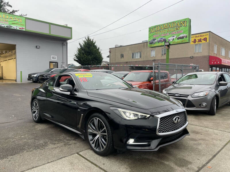 2018 Infiniti Q60 for sale at ALHAMADANI AUTO SALES in Tacoma WA