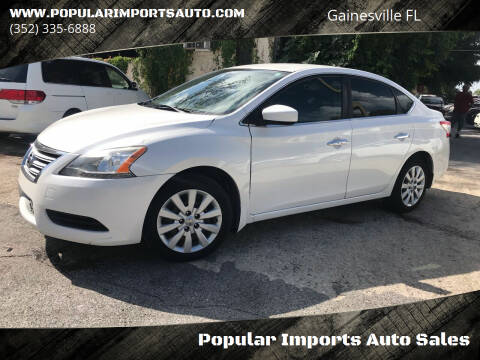 2013 Nissan Sentra for sale at Popular Imports Auto Sales in Gainesville FL