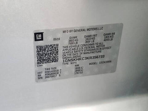 2019 Chevrolet Suburban LT