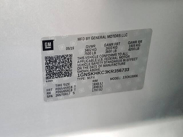 2019 Chevrolet Suburban LT