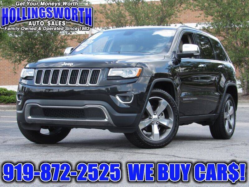 2014 Jeep Grand Cherokee for sale at Hollingsworth Auto Sales in Raleigh NC