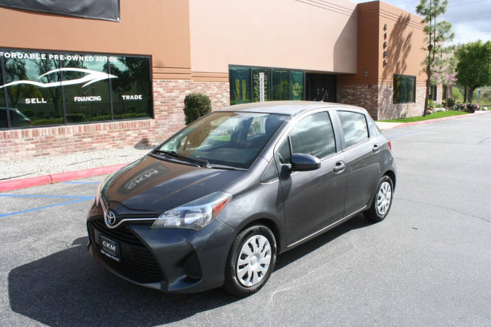 2015 Toyota Yaris for sale at CK Motors in Murrieta, CA