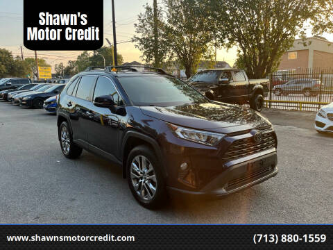 2019 Toyota RAV4 for sale at Shawn's Motor Credit in Houston TX