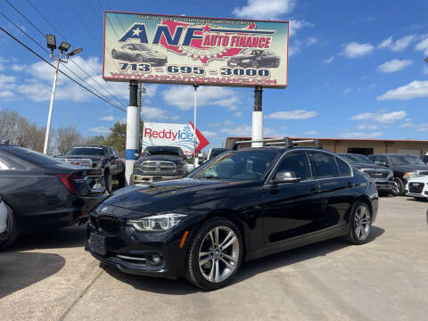 2018 BMW 3 Series for sale at ANF AUTO FINANCE in Houston TX