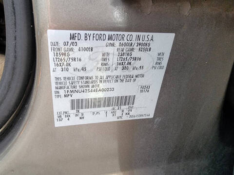 2004 Ford Excursion Limited