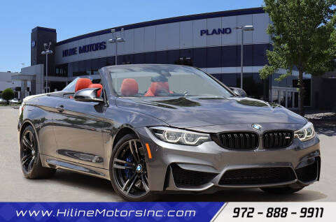2018 BMW M4 for sale at HILINE MOTORS in Plano TX
