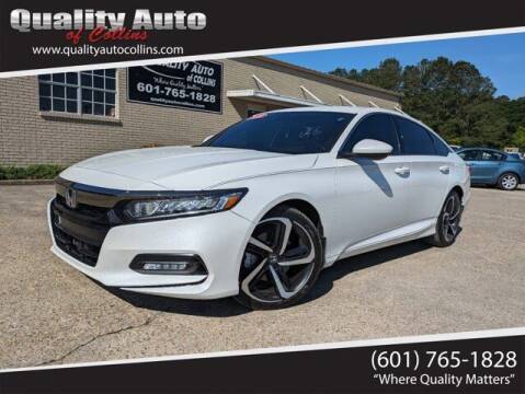 2020 Honda Accord for sale at Quality Auto of Collins in Collins MS