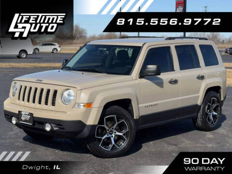 2017 Jeep Patriot for sale at Lifetime Auto in Dwight IL
