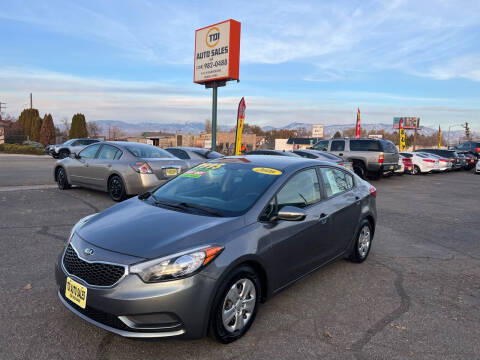 2016 Kia Forte for sale at TDI AUTO SALES in Boise ID