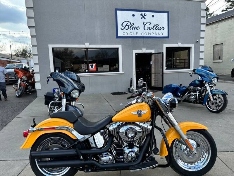 2012 Harley-Davidson Fat Boy FLSTF for sale at Blue Collar Cycle Company in Salisbury NC