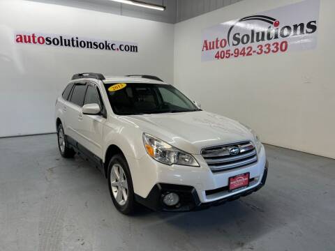 2013 Subaru Outback for sale at Auto Solutions in Warr Acres OK