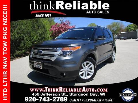 2015 Ford Explorer for sale at RELIABLE AUTOMOBILE SALES, INC in Sturgeon Bay WI