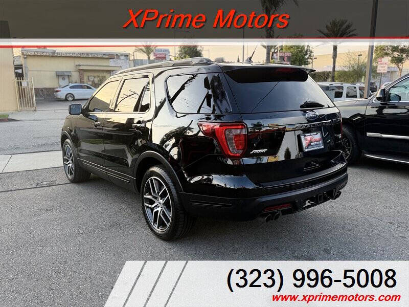2018 Ford Explorer Sport