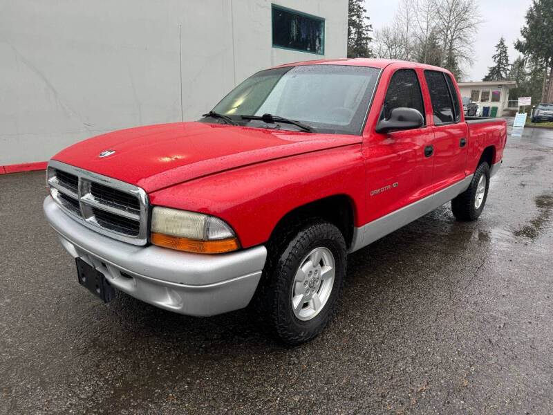 Used 2002 Dodge Dakota SLT with VIN 1B7HL48X72S545042 for sale in Kirkland, WA