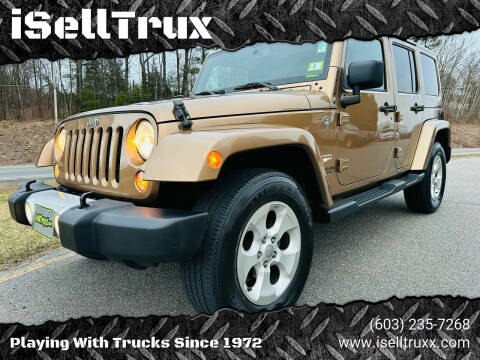2015 Jeep Wrangler Unlimited for sale at iSellTrux in Hampstead NH