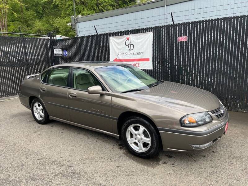 2003 Chevrolet Impala for sale at C&D Auto Sales Center in Kent WA