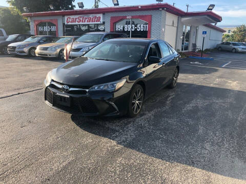 2015 Toyota Camry for sale at CARSTRADA in Hollywood FL