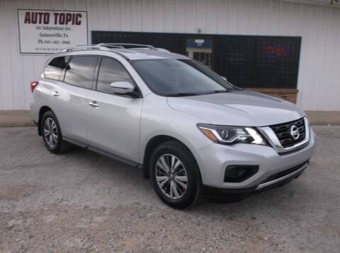 2020 Nissan Pathfinder for sale at AUTO TOPIC in Gainesville TX