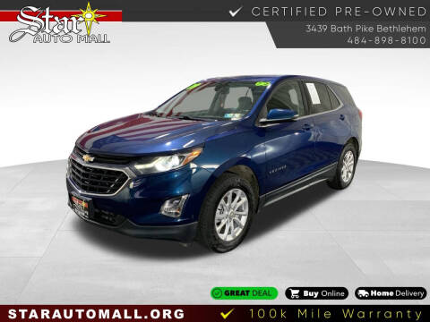 2019 Chevrolet Equinox for sale at STAR AUTO MALL 512 in Bethlehem PA