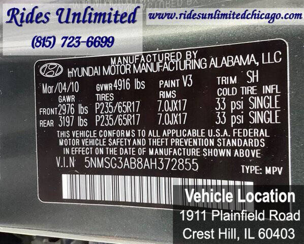 2010 Hyundai Santa Fe GLS