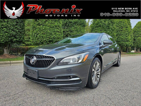 2017 Buick LaCrosse for sale at Phoenix Motors Inc in Raleigh NC