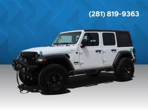 2020 Jeep Wrangler Unlimited for sale at BIG STAR CLEAR LAKE - USED CARS in Houston TX