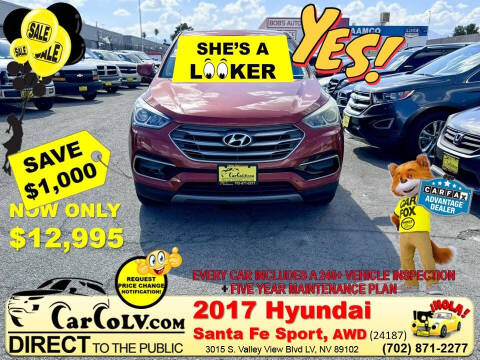 2017 Hyundai Santa Fe Sport for sale at The Car Company in Las Vegas NV