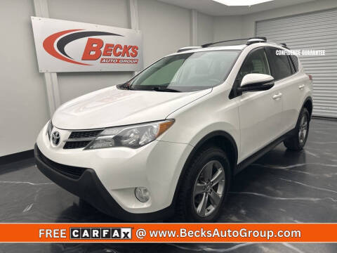 2015 Toyota RAV4 for sale at Becks Auto Group in Mason OH