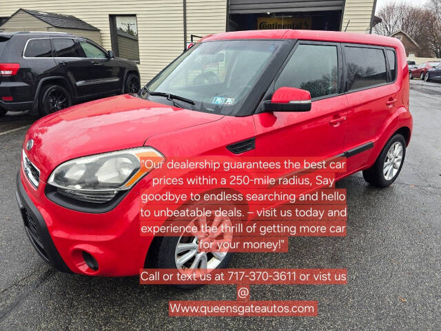 2012 Kia Soul for sale at QUEENSGATE AUTO SALES in York, PA