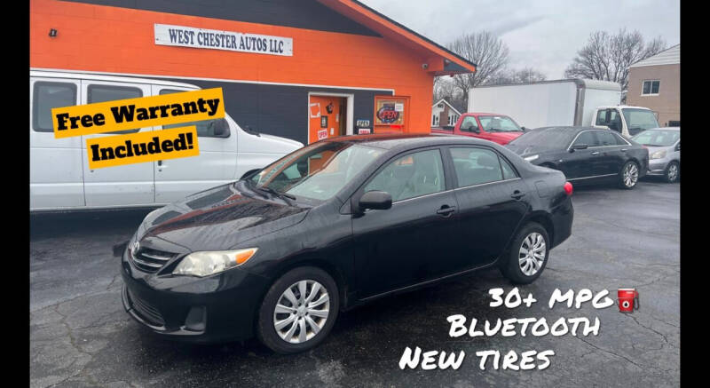 2013 Toyota Corolla for sale at West Chester Autos in Hamilton OH