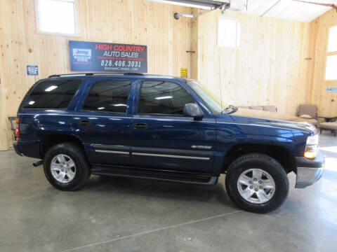 2003 Chevrolet Tahoe for sale at Boone NC Jeeps-High Country Auto Sales in Boone NC