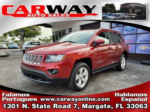 2016 Jeep Compass for sale at CARWAY Auto Sales - Oakland Park in Oakland Park FL