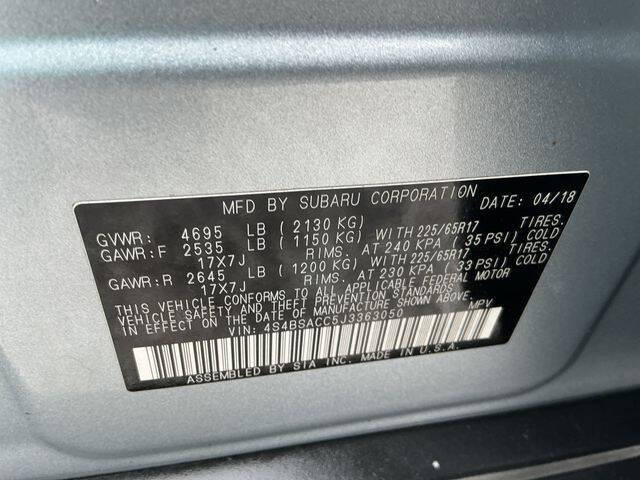 2018 Subaru Outback 2.5i Premium